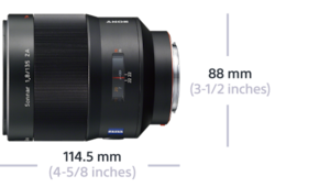 SAL135F18Z | α Lenses | Sony Latvia