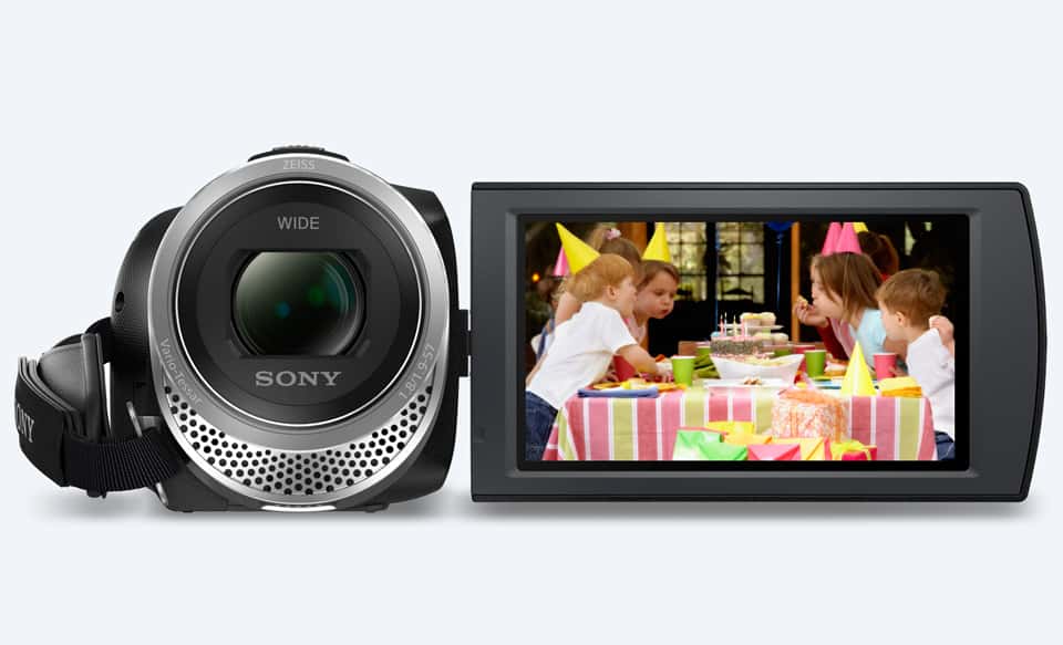 SONY DVD＆VIDEO Full HD Wi-Fi Camcorder with Wide Angle Lens | CX455/CX450 | Sony