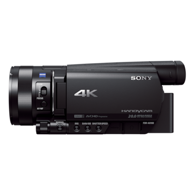 4K Camcorder | Portable Video Camera | FDR-AX100E | Sony Latvia