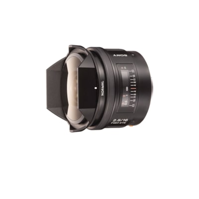 Fisheye lens with wide angle view of 180° | SAL16F28 | Sony Latvia