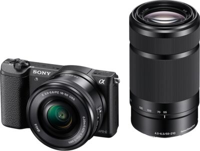 Smart Camera | a5100 NFC & Wi-Fi Enabled Digital Camera | Sony Latvia