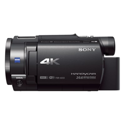 Small 4K Video Camera with WiFi | FDR-AX33 | Sony Latvia