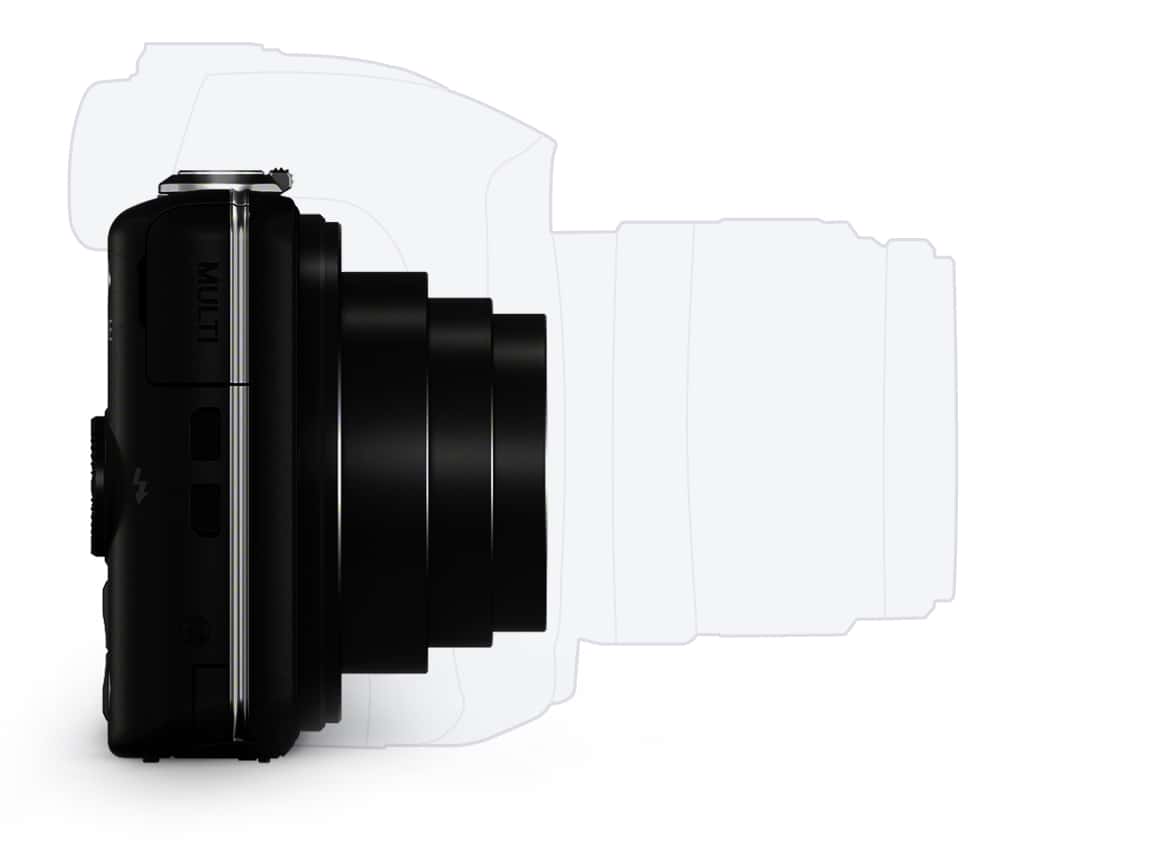 Pocket Camera for Full HD Movies | Pink & Black | DSC-WX220 | Sony