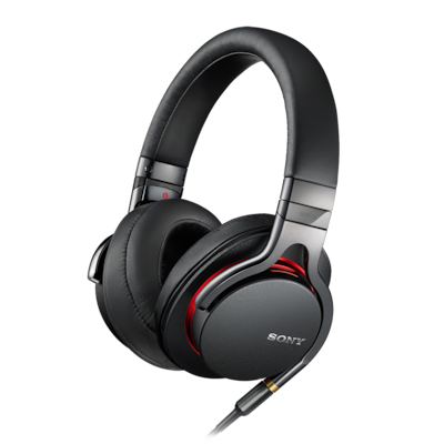 SONY MDR-1A ブラック Sony MDR-1A Premium Hi-Res Stereo Headphones (Black) MDR1A/B B&H
