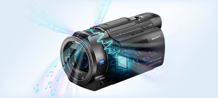 WiFi 4K Camcorder with Projector | FDR-AXP33 | Sony Latvia