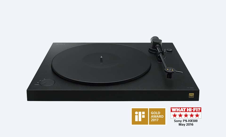 SONY　PS-HX500 Vinyl to Digital USB Turntable & Record Player | PS-HX500 | Sony