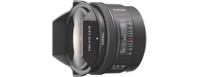 Fisheye lens with wide angle view of 180° | SAL16F28 | Sony Latvia